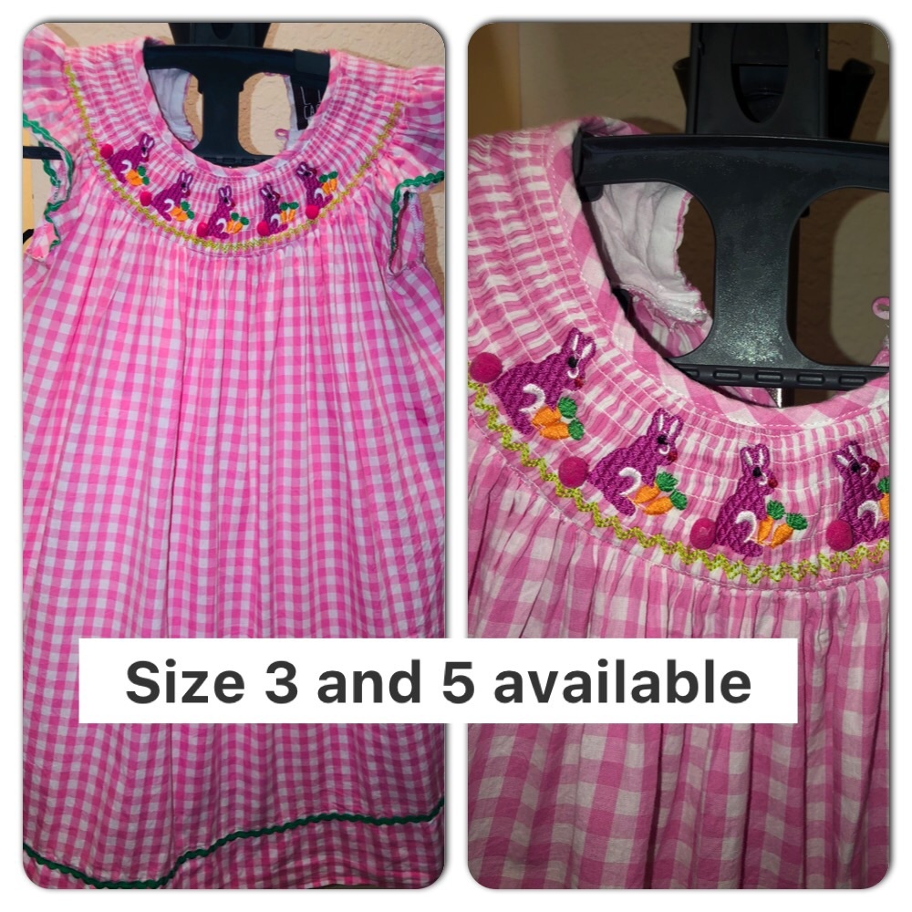 Bunny Smocked Dresses